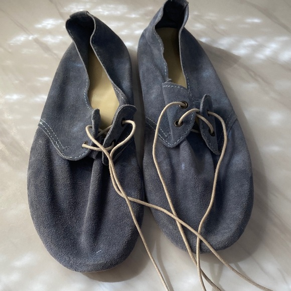 Anniel Scarpine Da Balletto Italiano Soft Leather Ballet Flats Size 9.5 Women - Picture 1 of 8